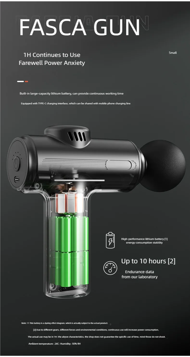 Deep Tissue Massage Gun for Muscle Relief and Recovery