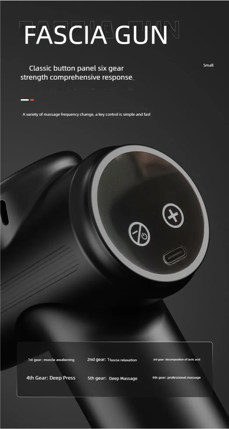 Deep Tissue Massage Gun for Muscle Relief and Recovery