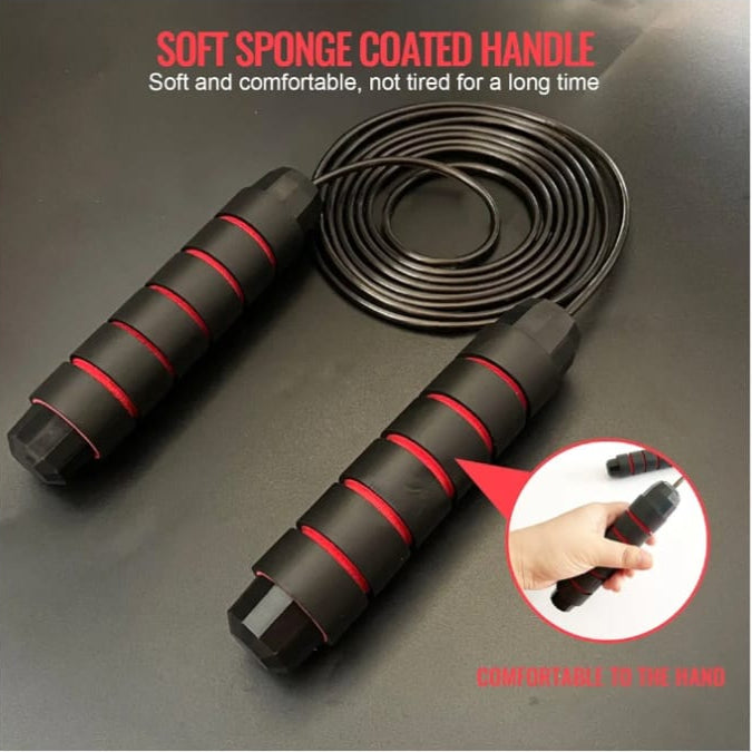 Adjustable Skipping Rope for Fitness Training and Cardio Workout