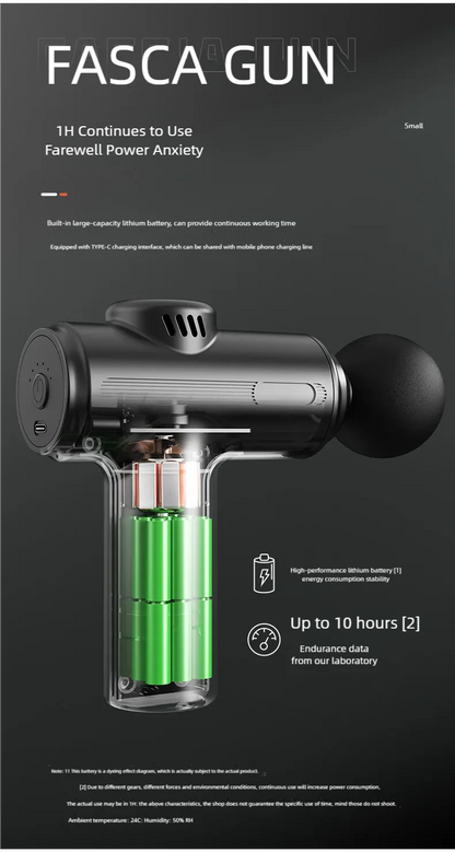 Deep Tissue Massage Gun for Muscle Relief and Recovery